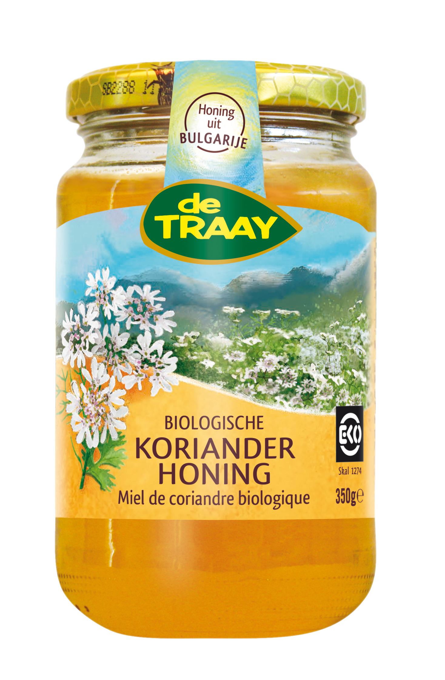 Miel de coriandre biologique